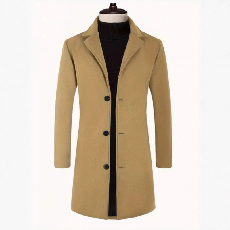 Men's Loose And Comfortable Trench Coat - Image 10